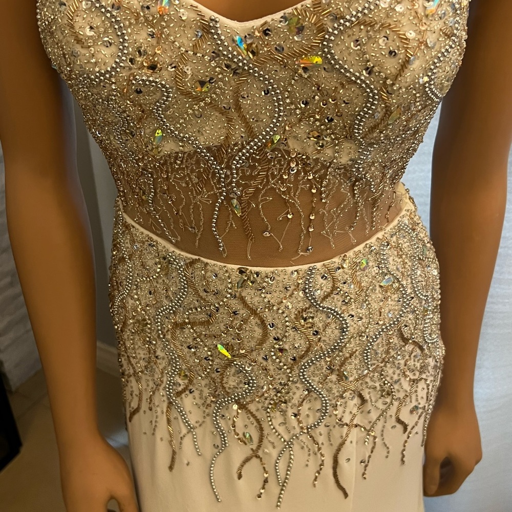 New Terani evening gown